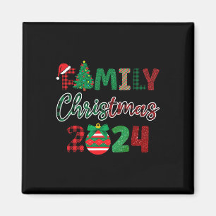 Holiday Cheerful Family Matching Christmas Apparel Magnet