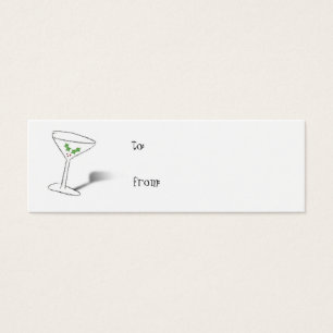 Holiday Cheers Gift Tag