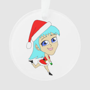 holiday chibi     ornament