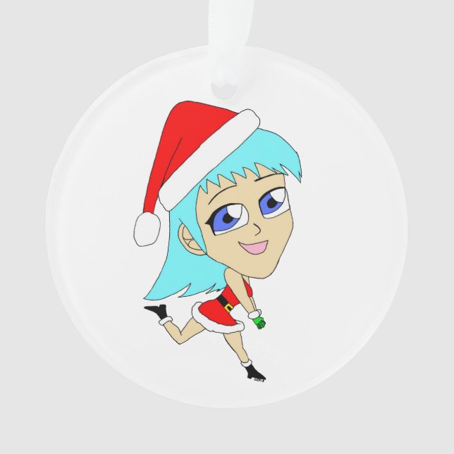 holiday chibi     ornament (Front)