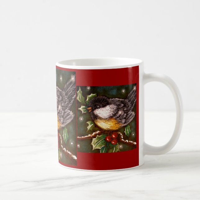 HOLIDAY CHICKADEE 1 Mug (Right)