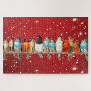 Holiday Chirping Jigsaw Puzzle
