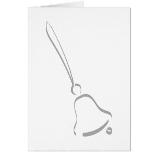 Holiday Christmas Bell Rings Xmas Simple Sketch