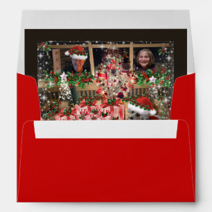 Holiday Christmas Cheer Matching Envelopes