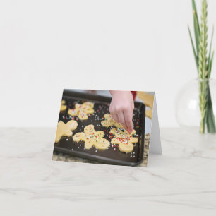 Holiday Christmas Cookies Card