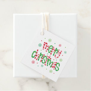 Holiday Christmas Favour Tags