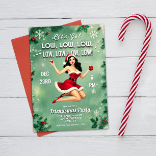 Holiday Christmas Friendsmas Party Invitation