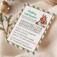 Holiday Christmas Party Code Breaker Game 