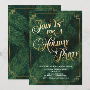 Holiday Christmas Party Invitation