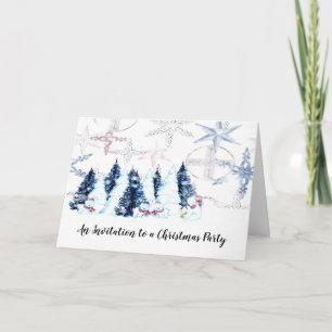 Holiday Christmas Party Invitation