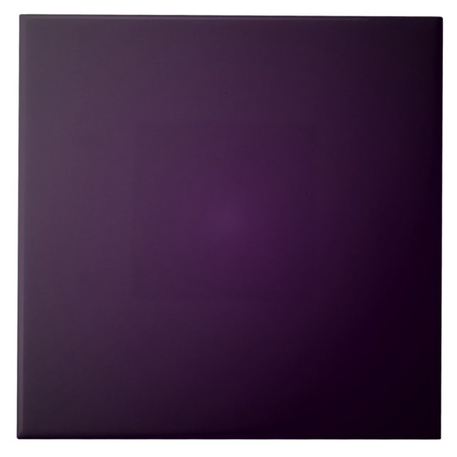 Holiday Christmas royal purple deep rich saturated Tile (Front)