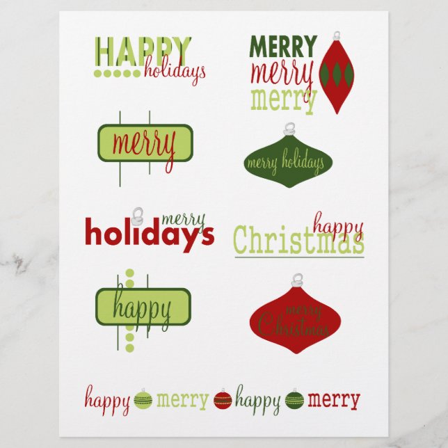 Holiday/Christmas Texts (Front)