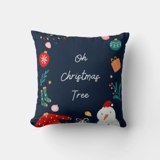 Holiday Christmas Tree by Author Sommer Hamilton Cushion