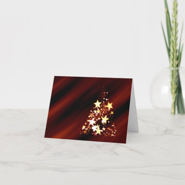 Holiday Christmas Tree Card (Front)