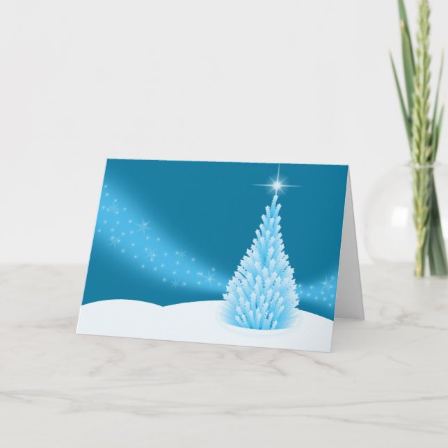 Holiday Christmas Tree Card (Front)