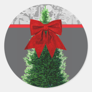 Holiday Classic Round Sticker