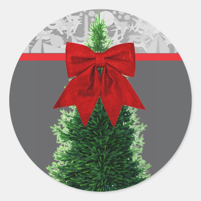 Holiday Classic Round Sticker (Front)