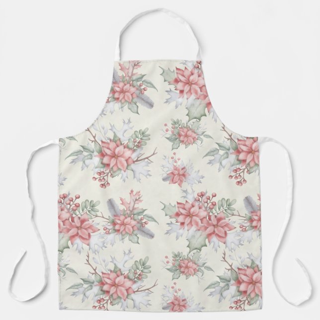 Holiday Classical All-Over Print Apron (Front)