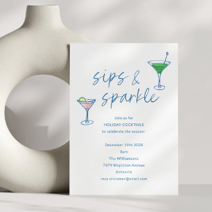 Holiday Cocktail Party Christmas Celebration  Invitation