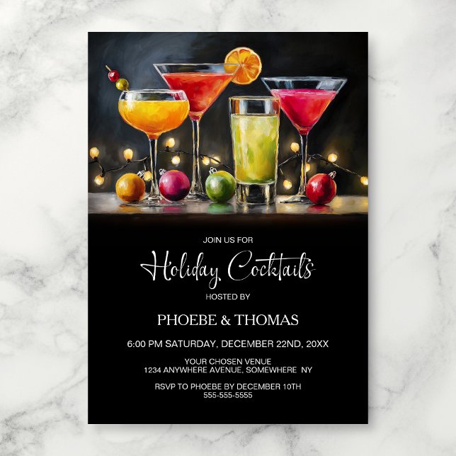 Holiday Cocktail Party Invitation (Creator Uploaded)