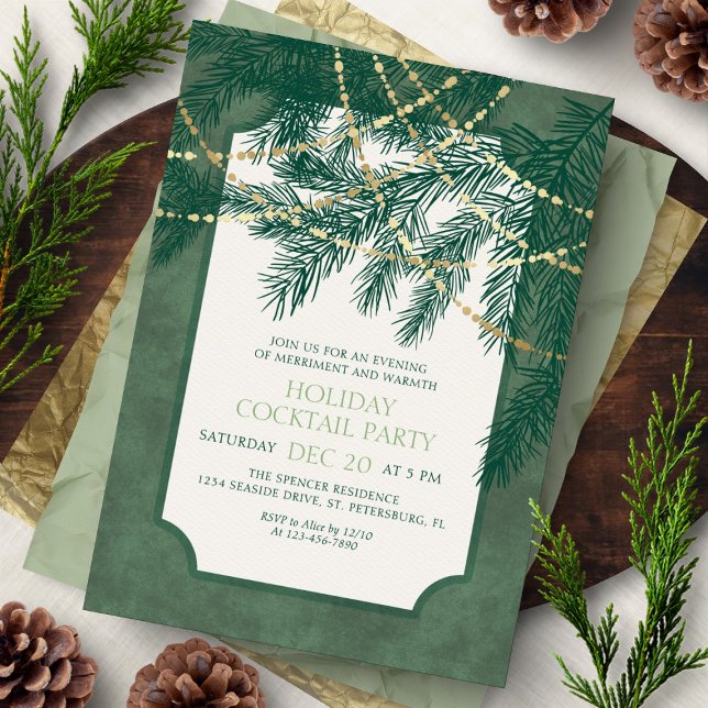 Holiday Cocktail Party Invitation (Creator Uploaded)