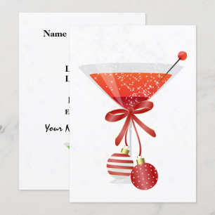 Holiday Cocktail Party Invitation