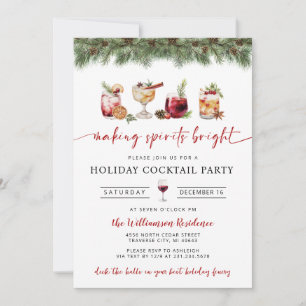 Holiday Cocktail Party Invitation