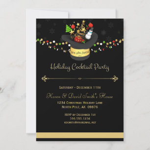 Holiday Cocktail Party Invitation