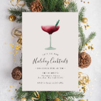 Holiday Cocktails Festive Drinks Christmas Party