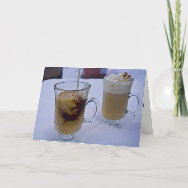 Holiday Coffee Card (Front)