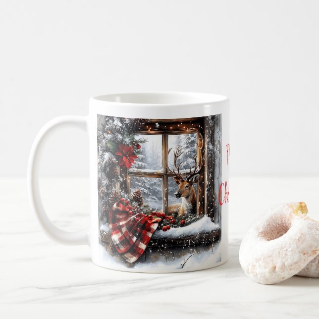 Holiday Coffee Mug (With Donut)