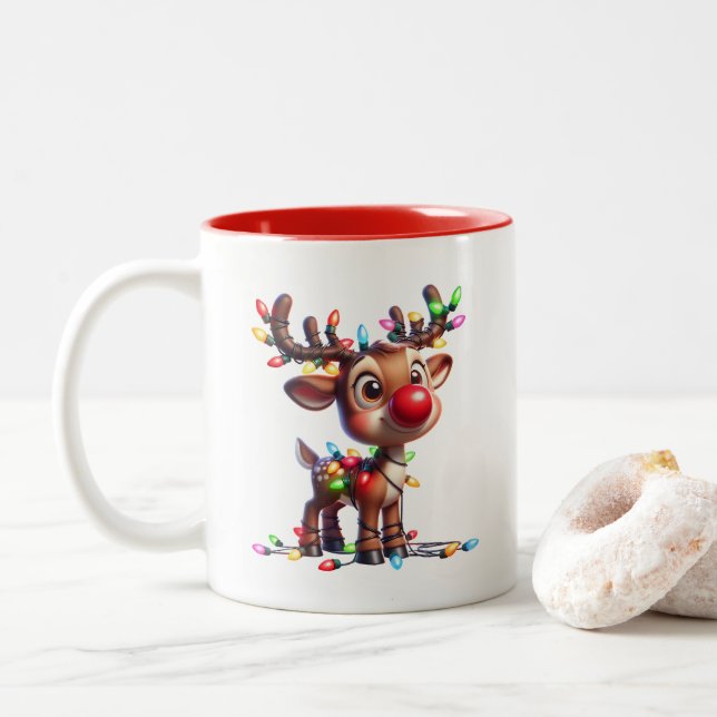 Holiday Coffee Mug (With Donut)