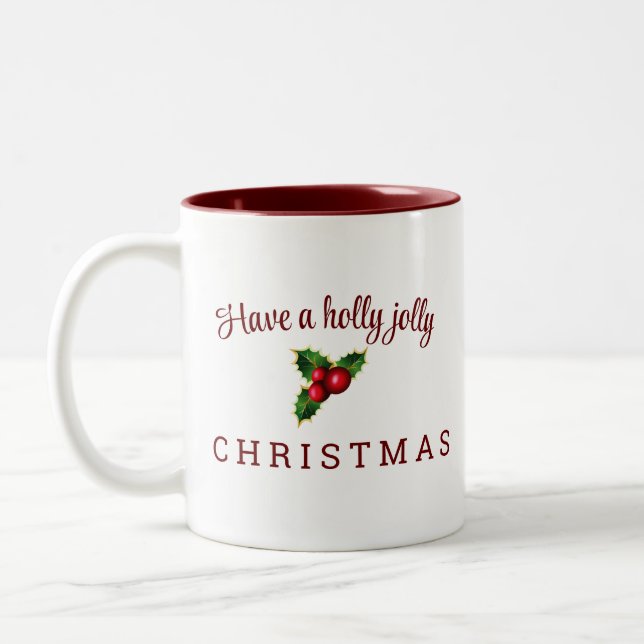 Holiday Coffee Mug (Left)