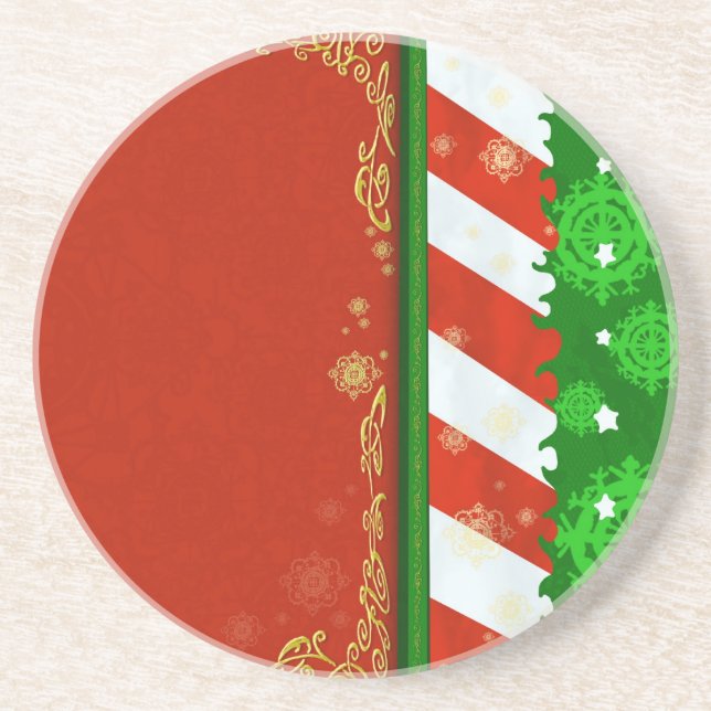Holiday Colours Coaster (Front)