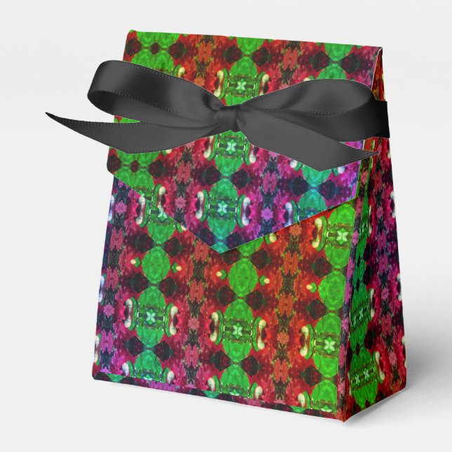 Holiday Colours Kaleidoscope Favour Box (Front Side)