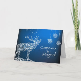Holiday Compassion is Magical Card