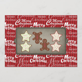 Holiday Cookie Baking Party Invitations