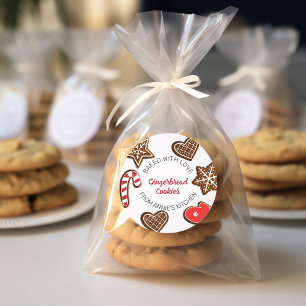 Holiday Cookie Classic Round Sticker