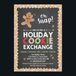 Holiday Cookie Exchange Invitation Christmas<br><div class="desc">♥ A perfect way to invite you guests to your party!</div>