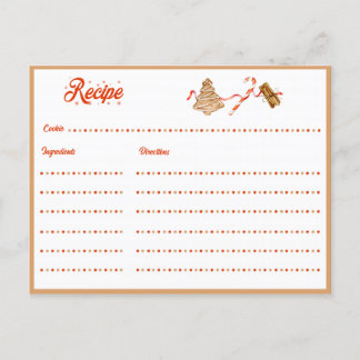 Holiday Cookie Exchange Postcard