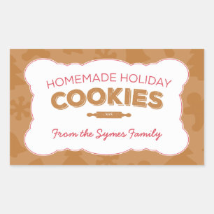 Holiday Cookie Label