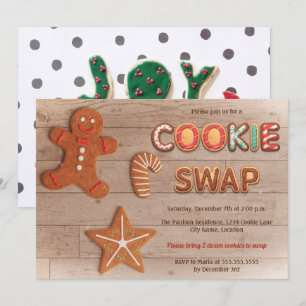 Holiday Cookie Swap Invitation