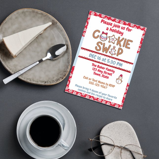 Holiday Cookie Swap Invitation (Creator Uploaded)