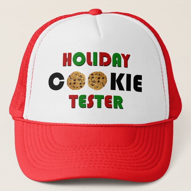Holiday Cookie Tester Truckers Hat (Front)