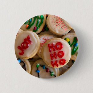 Holiday cookies christmas cookies 6 cm round badge