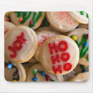 Holiday cookies christmas cookies mouse mat