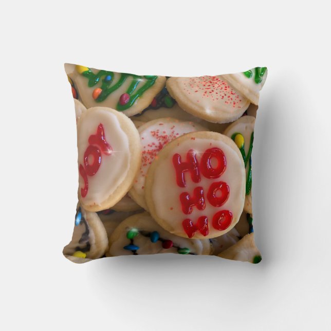 Holiday cookies cushion (Front)