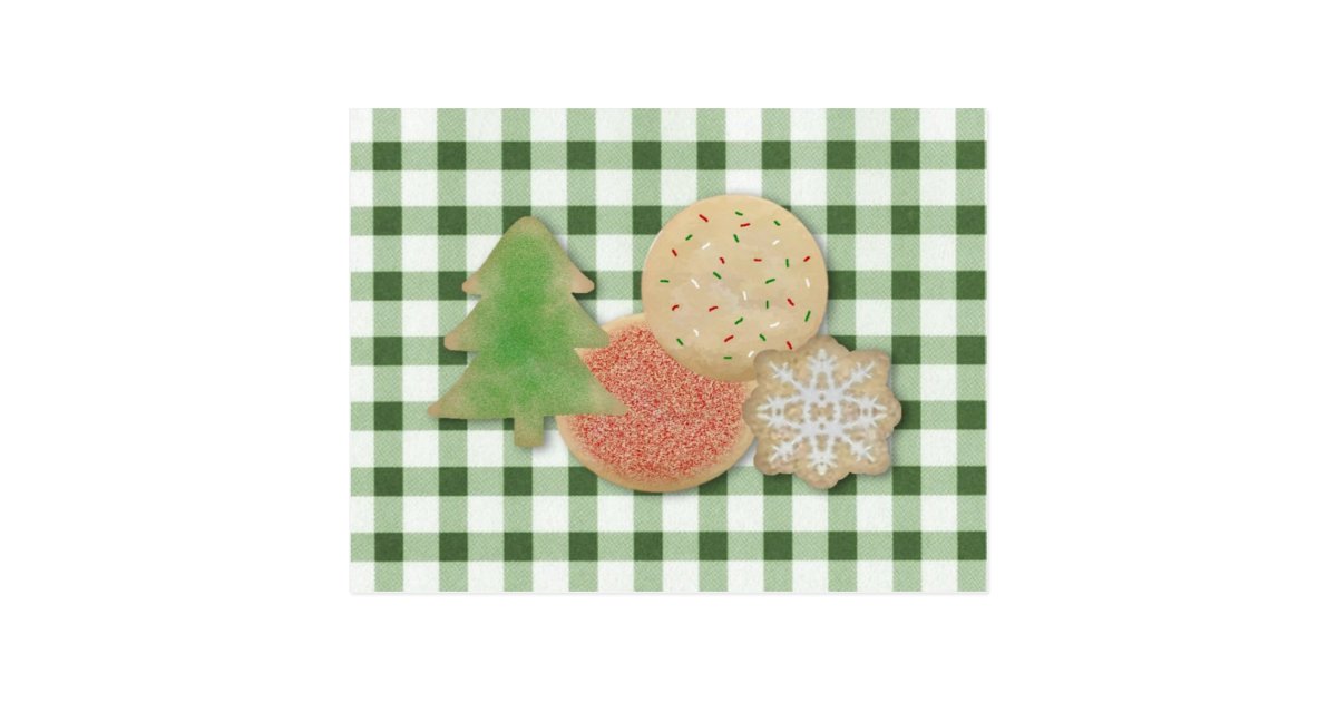 Holiday Cookies Recipe Card | Zazzle.co.uk