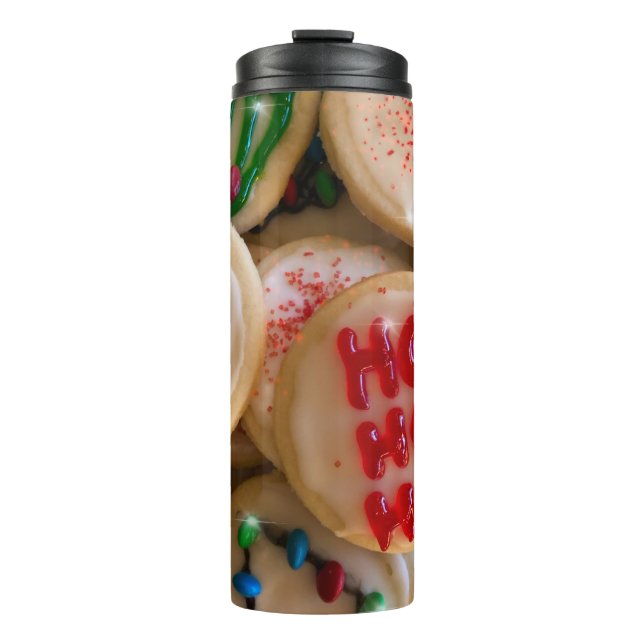 Holiday cookies thermal tumbler (Front)