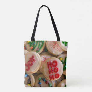 Holiday cookies tote bag